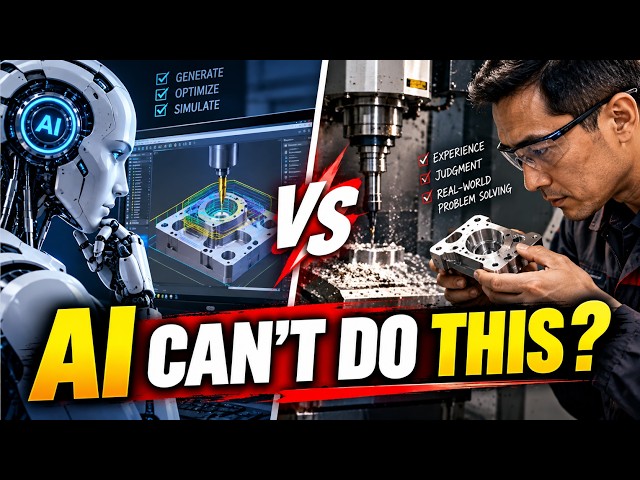 Why AI Still Can’t Replace Skilled CNC Programmers