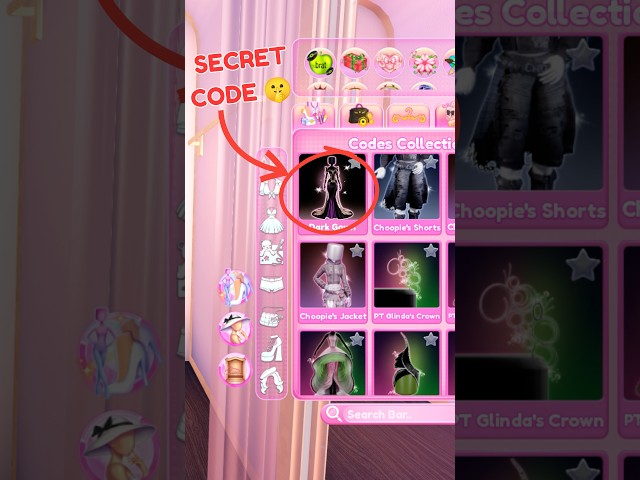 Rare Codes You NEED in Your Collection 🤫 #dresstoimpress