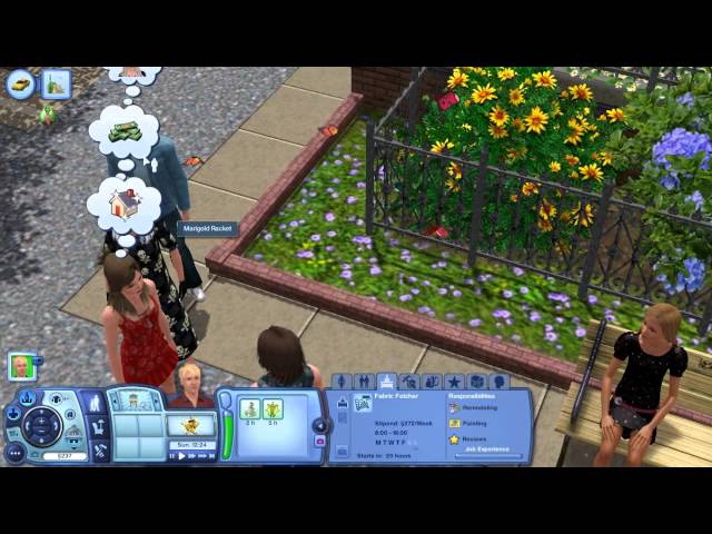 DyspraxicLemon plays The Sims 3 - Part 2 - Elderly Lady GaGa