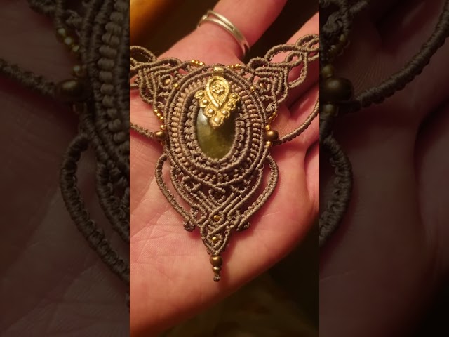 Saturday night shenanigans #macramejewelry #macrame #shorts