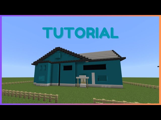 Minecraft Tutorial: How To Make Hello Neighbor Early Prototype!