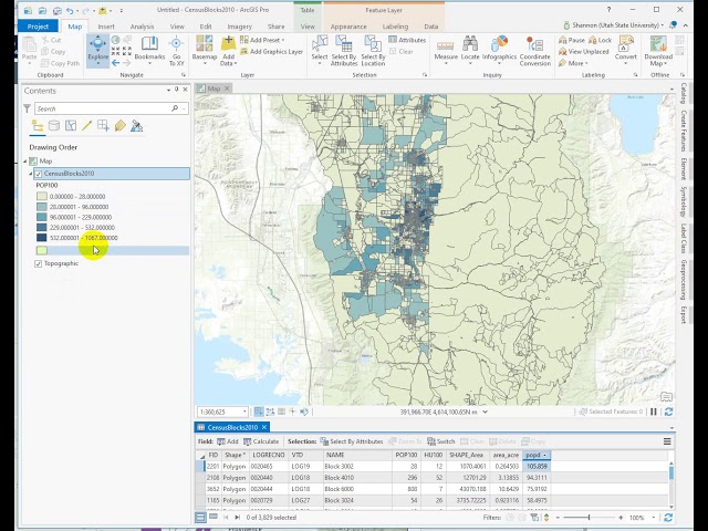 Graduated symbology in ArcGIS Pro