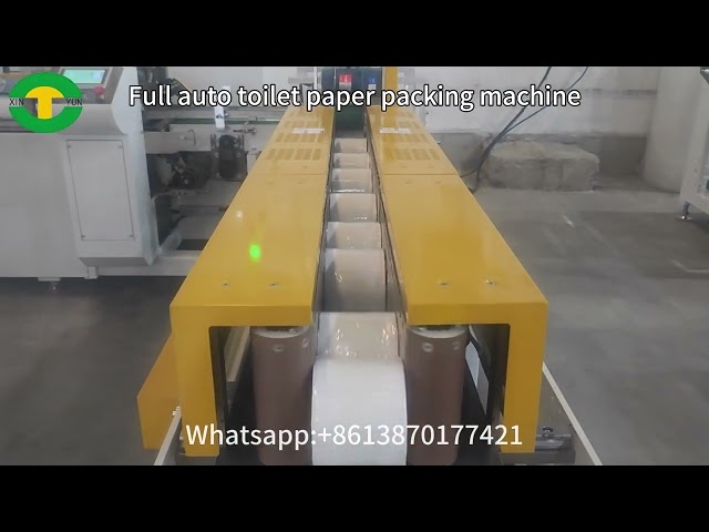 Fully Automat toilet single roll paper packing machine with CE