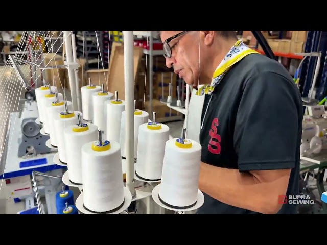JACK JK-8009 12-Needle Chainstitch: Threading, Setup & Test Before It Ships