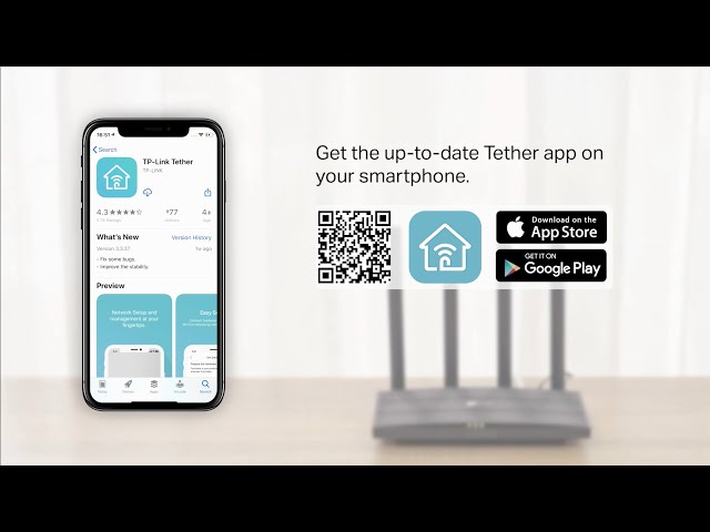 How to set up TP-Link Archer C6U via Tether app