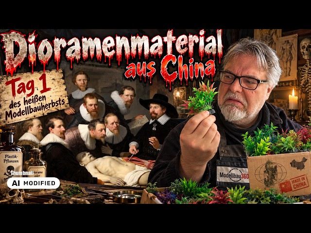 Modellbaumaterial/Dioramenmaterial aus China – Schnapper oder Schund?