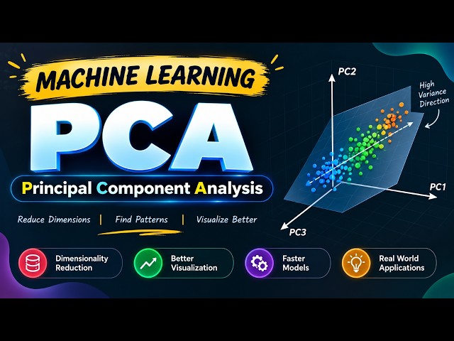 PCA (Principal Component Analysis) Explained Simply | Machine Learning