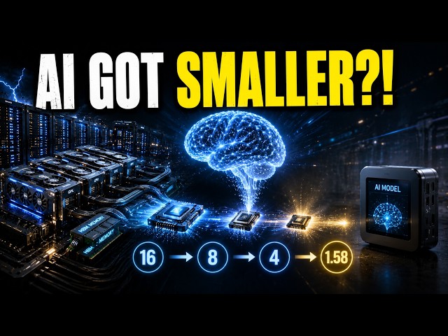 Why AI Is Shrinking From 16 Bits to 1.58 Bits