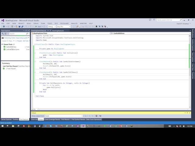 Bowling Game - Visual Basic