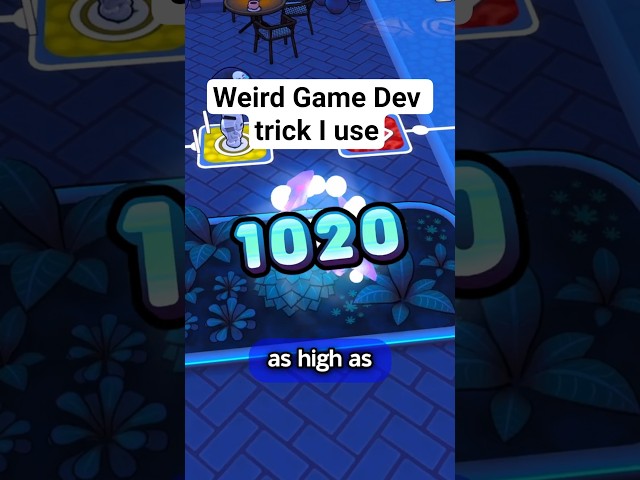 Weird game developer tricks #indiedev #gaming #indiegamedevelopment