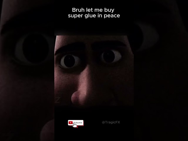 Bruh let me buy super glue in peace (Game: Fear the Spotlight)