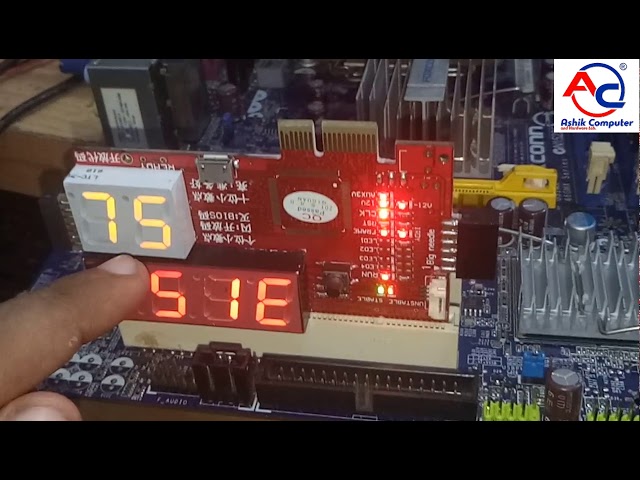 Repair motherboard | analyzer Debug card error code | Bangla