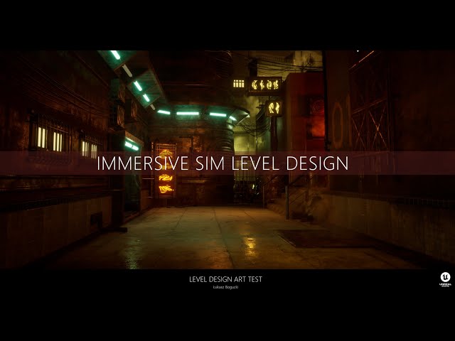 Immersive Sim Level Design Overview