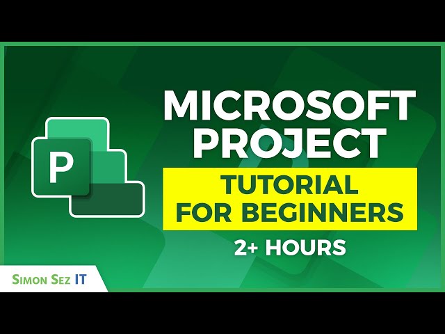 Microsoft Project Tutorial for Beginners: How to use Microsoft Project