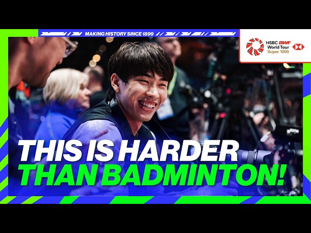 “This Is Harder Than Playing Badminton” | Chen Tang Jie Tries Sports Photography at the All England