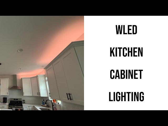 Smart Kitchen Cabinet Accent Lighting: WLED & Home Assistant Guide