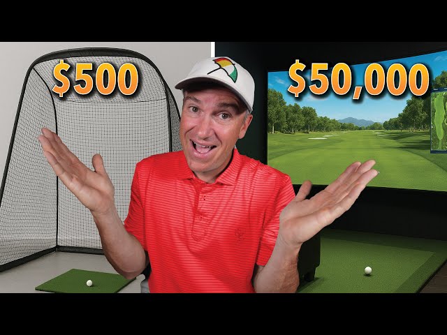 $500 vs $50,000 Golf Simulator!