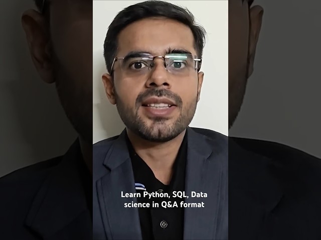 Learn Python, SQL and Data Science Skills in Interactive Q&A format #python #datascience #tutorial