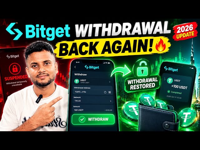 Bitget Withdrawal BACK! 🚨 Latest Update After $351M Security Incident