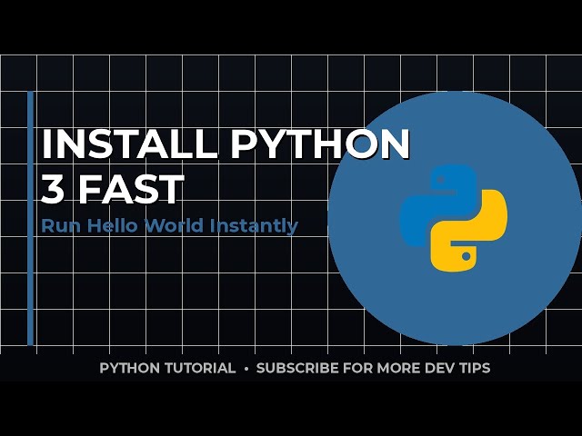 Python 3 Kickstart: Install, Setup Environment, and Run Hello World on macOS