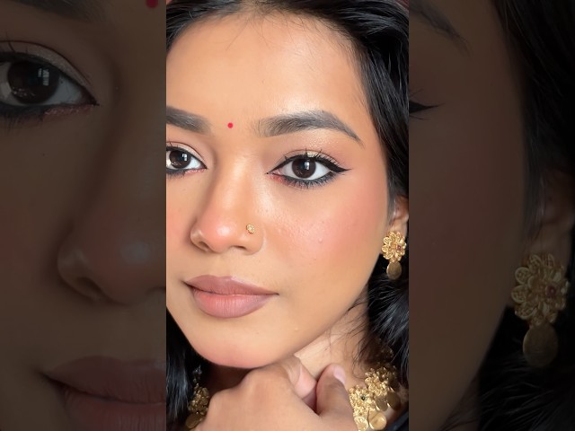 Eye makeup tutorial 🌸 #shorts #youtubeshorts #makeup #explore #fyp