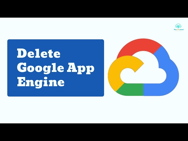 How to Delete Google App Engine | Disable app engine