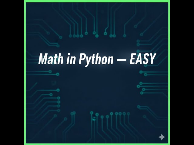 Python Numbers & Operators — arithmetic, comparison, precedence full visual guide