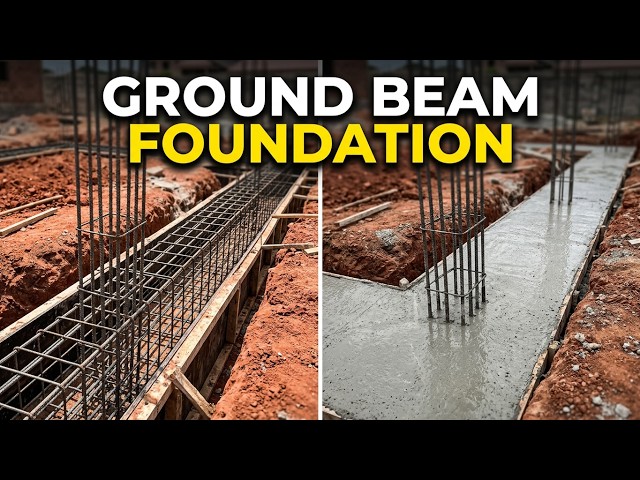 Ground Beam in Foundation Construction [2026 Guide]