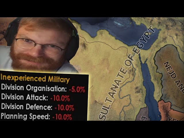THEY SAID I COULDN'T DO IT WITH THIS DEBUFF! BECOMING AN EGYPTIAN GOD IN HOI4! - HOI4 Kaiserreich