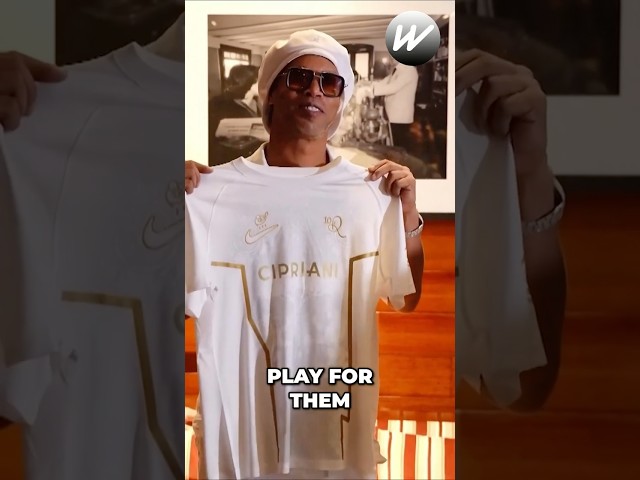 Ronaldinho's New Team in Italy #shorts