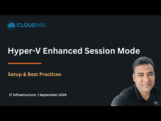 How to Enable Hyper-V Enhanced Session Mode (Copy Paste & Resolution Fix)