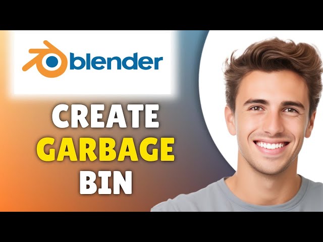 How To Make A Garbage Bin In Blender (2026) - Full Guide