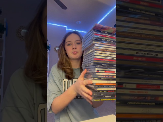 i went through my moms old cd collection #cd #records #collection #music #rare #shorts #viral