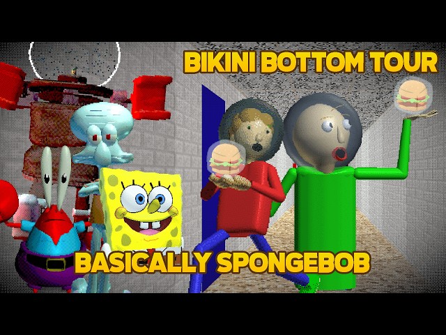Best Of The Year | Basically Spongebob (WIP) [Baldi's Basics Mod]