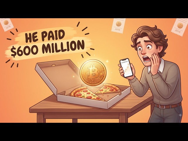The Man Who Spent $600 Million on Two Pizzas | Crypto Explained