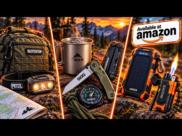 40 Survival Gadgets You Should Carry Every Time!