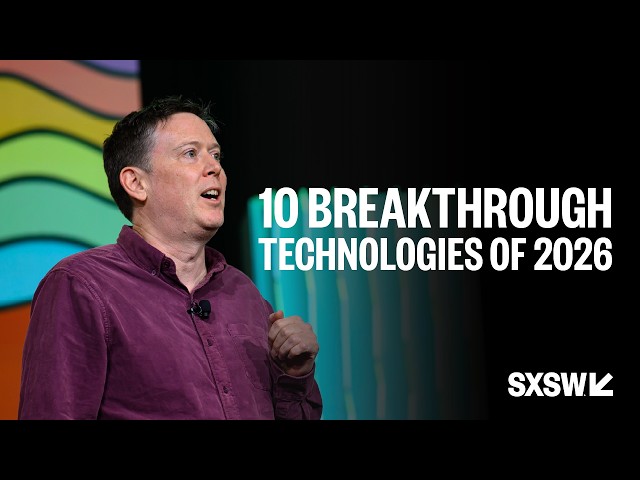 10 Breakthrough Technologies of 2026