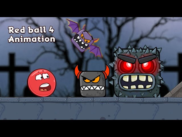 Red Ball 4 Animation Series Red Ball Hero Vs Evil Boss In The Factory