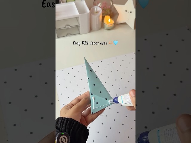 🥹✨Easy DIY decor in seconds | super easy handmade #diy #decor #craft #shorts #viralshorts