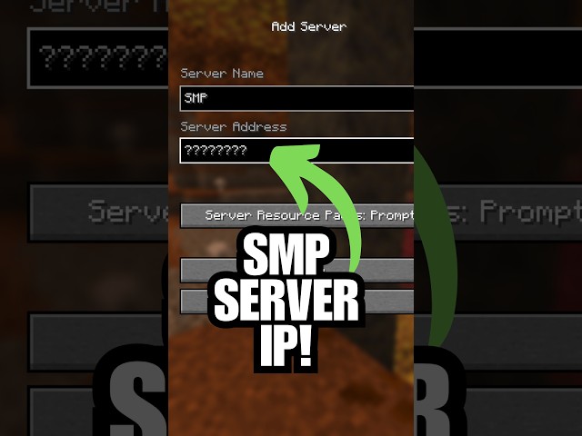 Minecraft 26.3 SMP Server IP Address