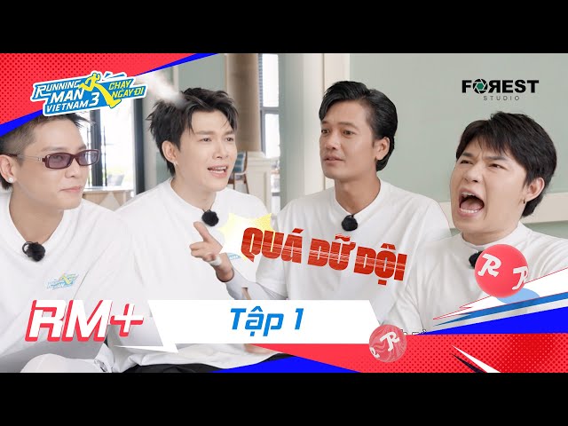 RM+ #1: Dàn hậu bối BẤT ĐỒNG QUAN ĐIỂM việc CHƠI DƠ, Quang Tuấn chấp niệm về GIA ĐÌNH GIA GIÁO | RM3