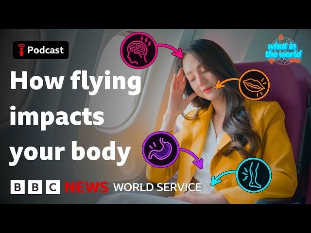 How flying messes with your body - What in the World podcast, BBC World Service