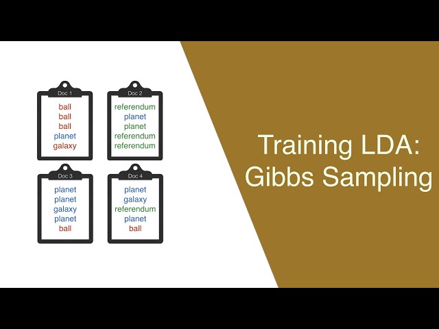 Training Latent Dirichlet Allocation: Gibbs Sampling (Part 2 of 2)