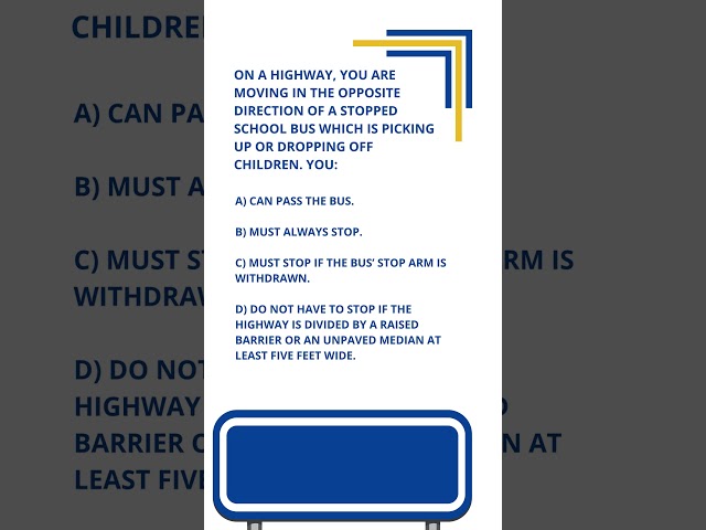Texas Traffic Laws Exam 2025: Don't Fail this Question!
