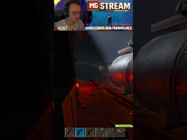MILI TUNNELS FIGHT with MG  | RUST CZ/SK  #rust #rustgame #rustczsk  #rustpvp