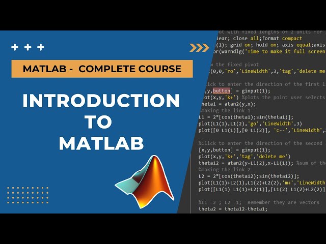 1. Introduction to Matlab | MATLAB Tutorial for Beginners | Full Course