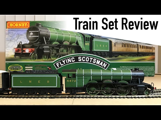 2020 REVIEW: Hornby's OO Scale FLYING SCOTSMAN Train Set.