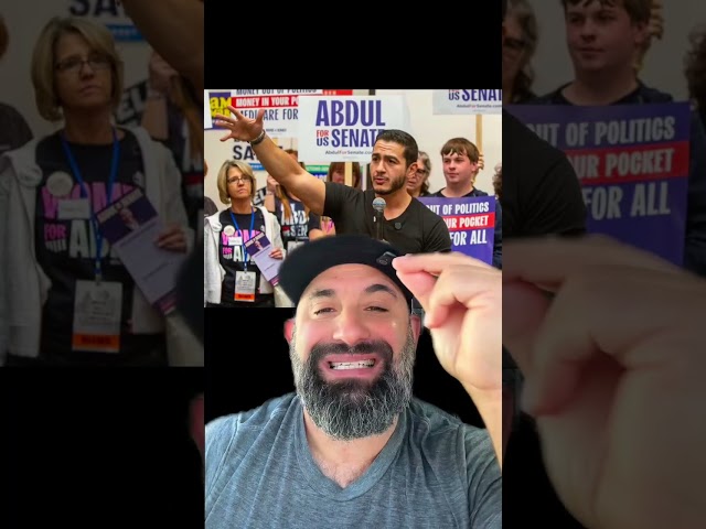 Jake Lang CRASHES Abdul El-Sayed’s Town Hall… Then the Crowd ERUPTS With “USA!” 🇺🇸