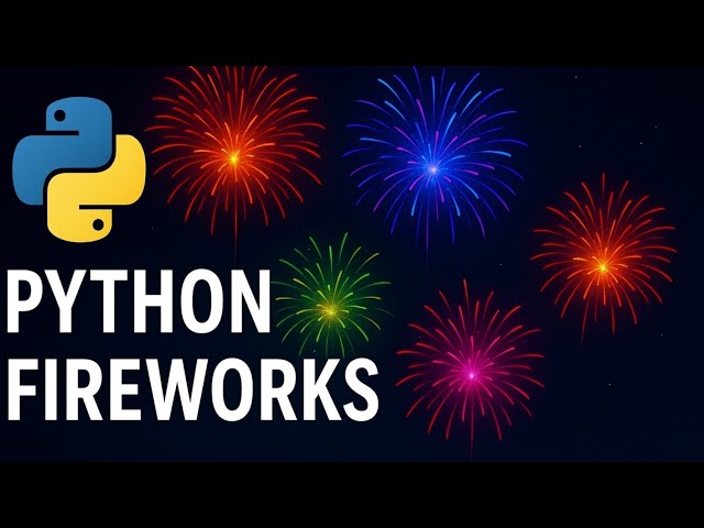 Create Diwali Fireworks Animation in Python | Turtle Graphics Python Project | Beginner Friendly