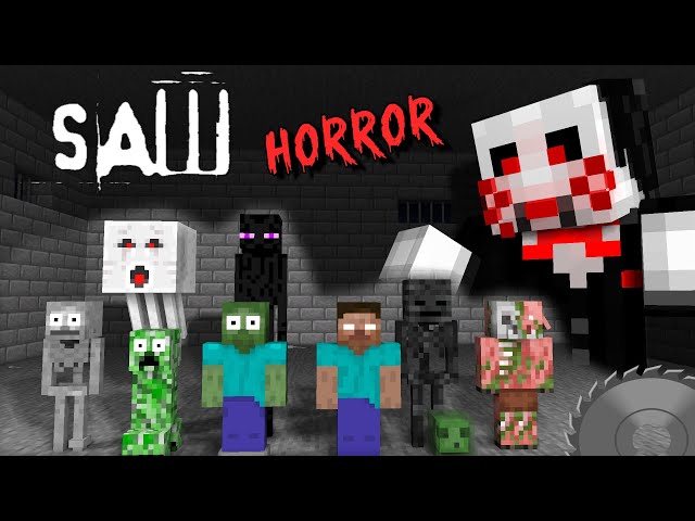 SAW HORROR ANIMATION OF MINECRAFT